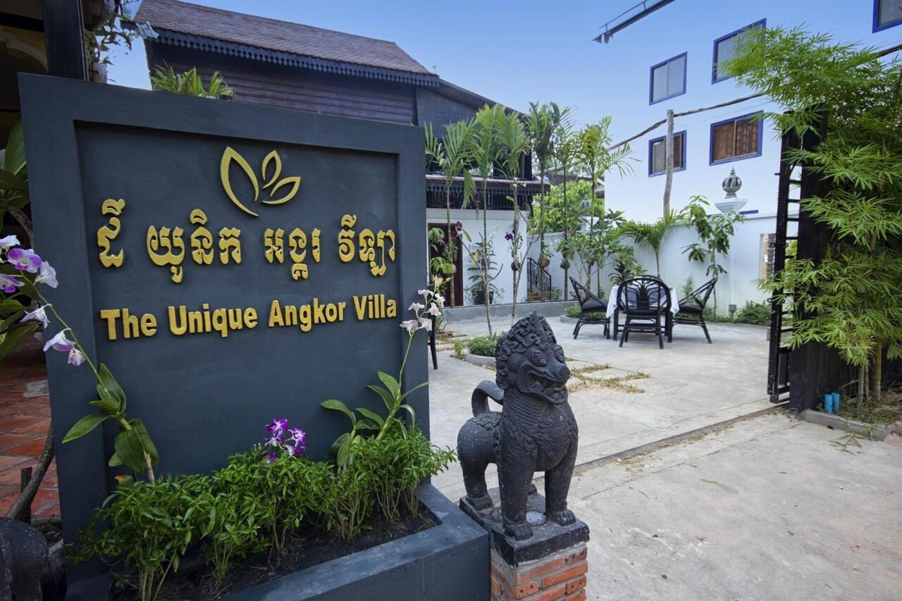 The Unique Angkor Villa Siem Reap Exteriör bild